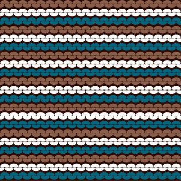 Seamless knitted background. Vector illustration Stockillustratie