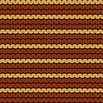 Seamless knitted background. Vector illustration Stock Illustration