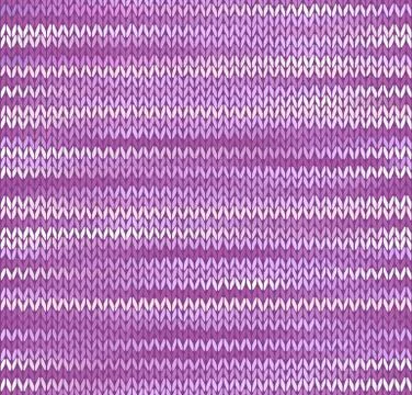 Seamless knitted pattern イラスト素材