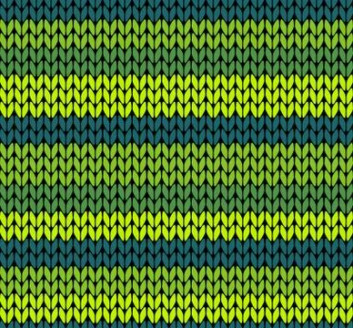 Seamless knitted pattern Stock Illustration