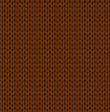 Seamless knitted pattern Stock Illustration