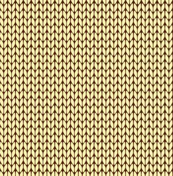 Seamless knitted pattern Stock Illustration