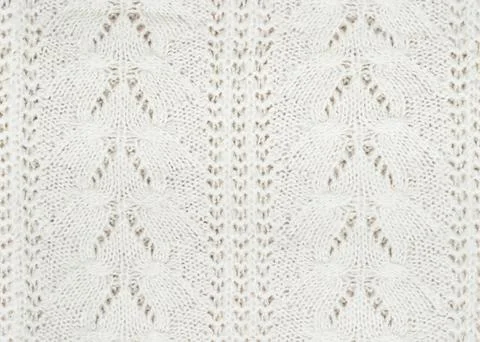 Seamless knitted pattern Stock Photos
