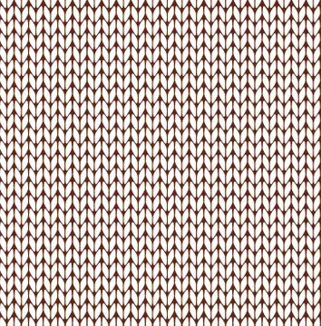 Seamless knitted vector pattern Stock Illustration