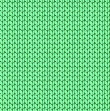 Seamless knitted vector pattern illustration Stock Illustration