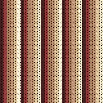 Seamless knitting pattern with vertical stripes in shades of cream, beige, b Stock Illustration