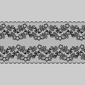 Seamless lace pattern Stock Photos