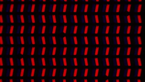 Seamless LCD display under microscope Stock Footage 141371004