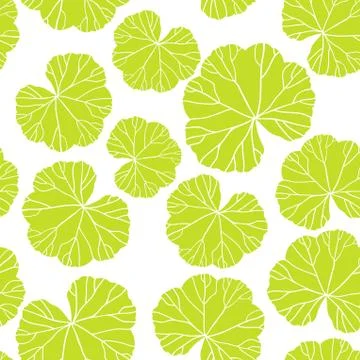 Seamless leaf pattern. abstract ornament Illustrazione stock