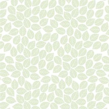 Seamless leaf pattern Stock Illustration