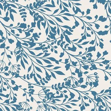 Seamless leaf pattern Ilustración de archivo