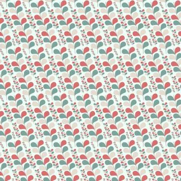 Seamless leafs pattern Stock Illustration
