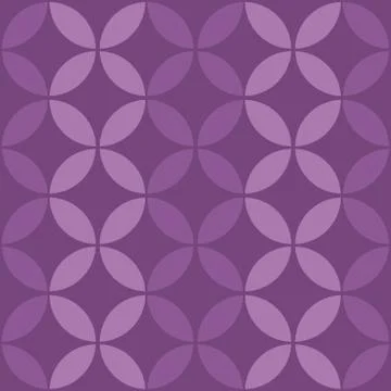 Seamless leaves in circle seamless vector pattern Stock Illustration