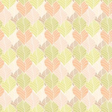 Seamless leaves pattern Stock Illustration