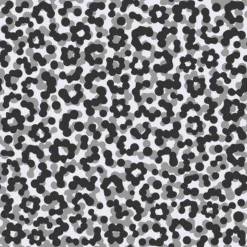 Seamless leopard, ocelot or wild cat fur pattern print Иллюстрация