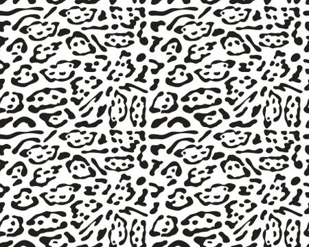 Seamless leopard pattern Stock Illustration