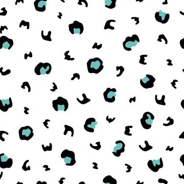 Seamless leopard pattern Stock Illustration