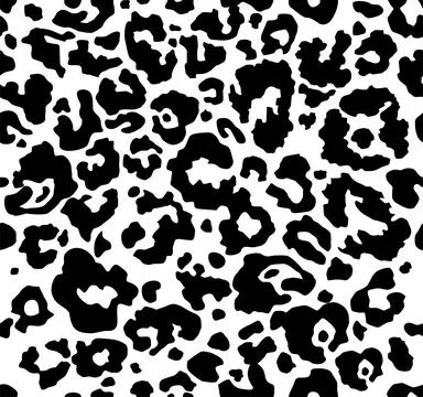 Seamless leopard pattern Stock Illustration
