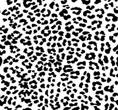 Seamless leopard pattern Stock Illustration