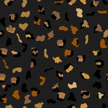 Seamless leopard print pattern. Fully seamless jaguar or cheetah skin patte.. 스톡 일러스트