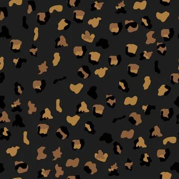 Seamless leopard print pattern. Fully seamless jaguar or cheetah skin patte.. 스톡 일러스트
