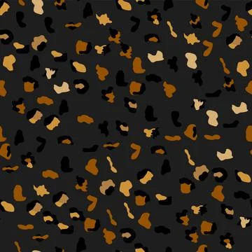 Seamless leopard print pattern. Fully seamless jaguar or cheetah skin patte.. 스톡 일러스트