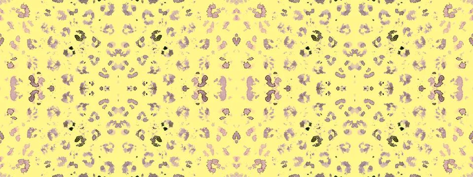 Seamless Leopard Repeat. Brown Graphic Camouflage Stock Illustration
