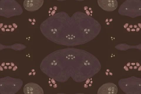 Seamless Leopard Repeat. Brown Panther Skin Stock Illustration