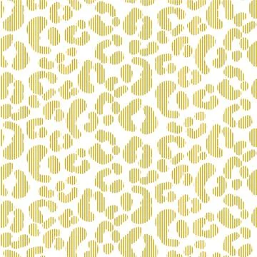 Seamless leopard stroked pattern vector simple texture. イラスト素材