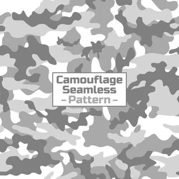 Seamless light camouflage pattern Stock-Illustration
