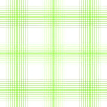 Seamless Light Green Plaid Pattern Background  Modern Checkered Textile Design Stock Illustration