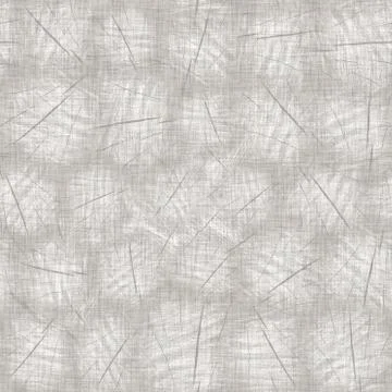 Seamless light grey woven collage linen texture background. Flax hemp fiber Stock Illustration