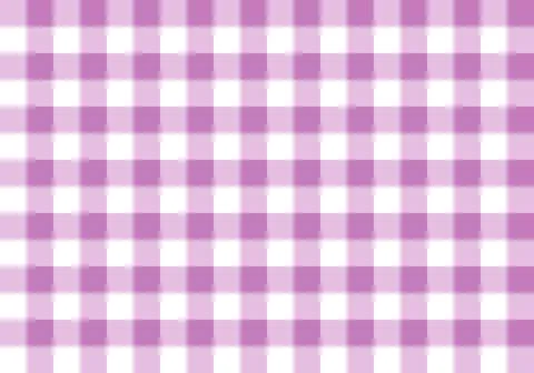 Seamless lilac gingham checkered pattern with soft pastel squares Stock Illustration