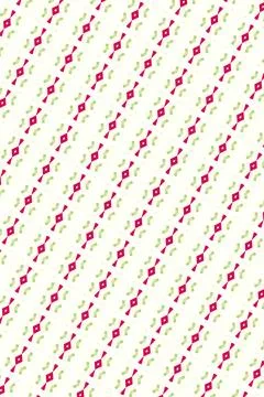 Seamless line-art background in blush pink, misty rose, parchment, sage green, r Stock Illustration