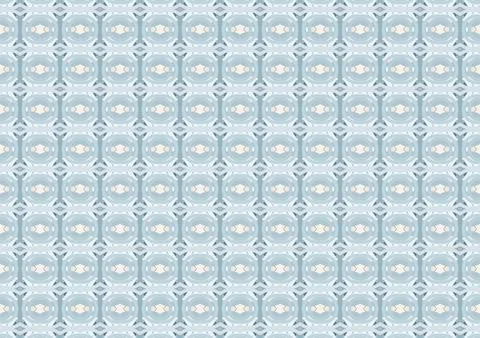 Seamless line-art background in ice vapor, muted azure, ocean slate, deep husk, Illustrazione stock
