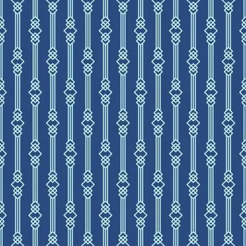 Seamless line pattern, abstract geo background Stock Illustration