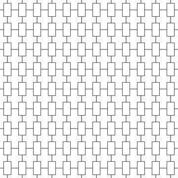 Seamless line pattern geometric shape design of abstract texture background Stock Illustration