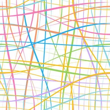 Seamless line pattern on vector graphic art. Illustrazione stock