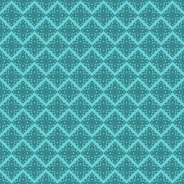 Seamless Line Thai green pattern, The Arts of Thailand, Thai pattern backgrou Stock Illustration