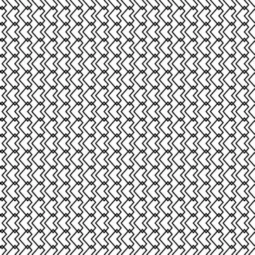Seamless linear abstract pattern. Stock Illustration