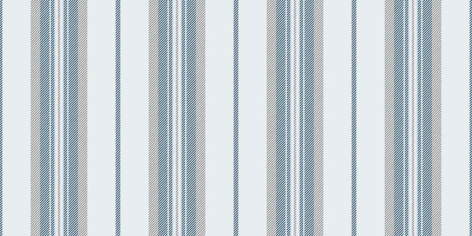This seamless linear fabric pattern balances even parallel lines with a tailo Stock Illustration