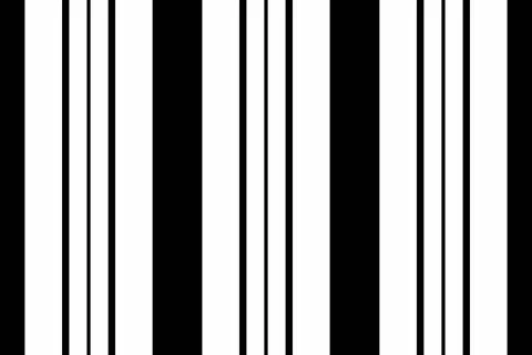 This seamless linear fabric pattern balances even parallel lines with a elega Stock Illustration