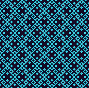 Seamless linear pattern. Stylish texture with repeating geometric shapes. Illustrazione stock