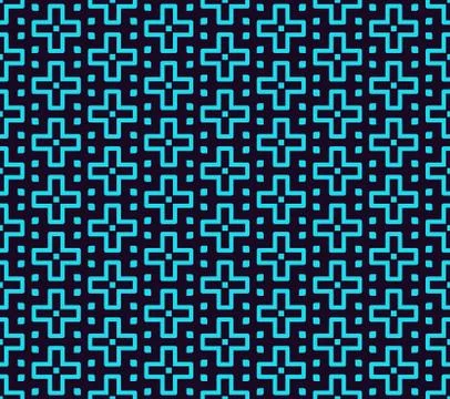 Seamless linear pattern. Stylish texture with repeating geometric shapes. 스톡 일러스트