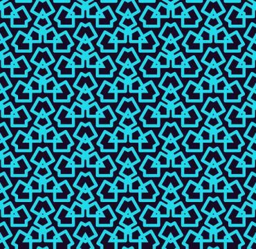 Seamless linear pattern. Stylish texture with repeating geometric shapes. 스톡 일러스트
