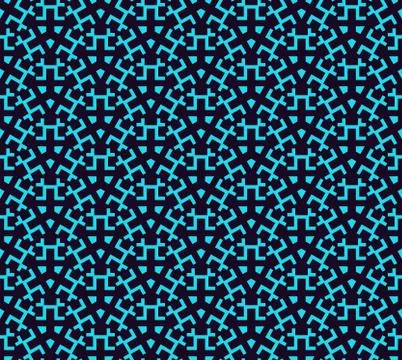 Seamless linear pattern. Stylish texture with repeating geometric shapes. イラスト素材