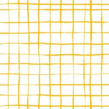 Seamless lined pattern. Vector hand drawn ink lines. Checkered pattern Stock Illustration