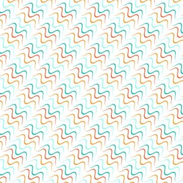 Seamless lines with curve vector pattern background Stock Illustration
