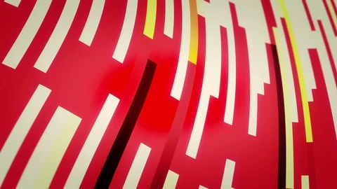 Seamless lines pattern. Loop abstract motion background. Stock Footage 116881644