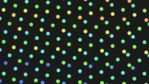 Seamless lines pattern with neon glitters on dark gradient Stock Footage 237573847